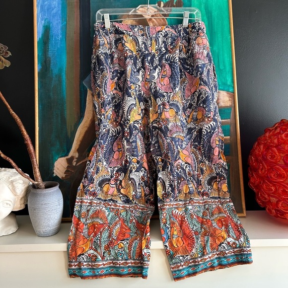 Floral Boho Capri Pant - Picture 9 of 16